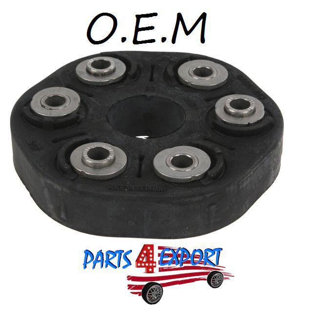 New bmw oem drive coupling shaft flex disc bushing rubber mount  26 11 7 572 664