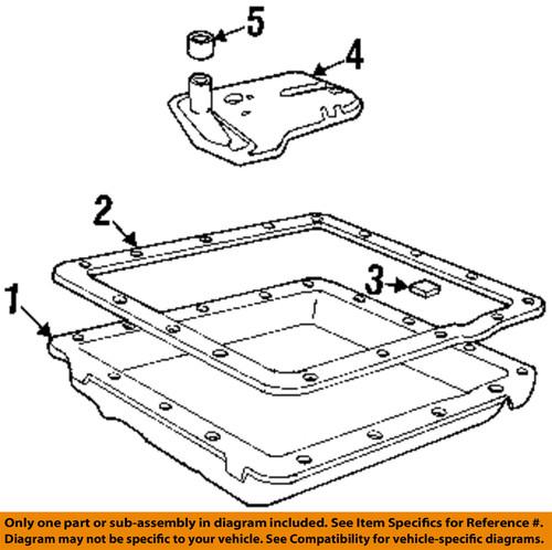 Gm oem 24210956 transmission filter/auto trans filter