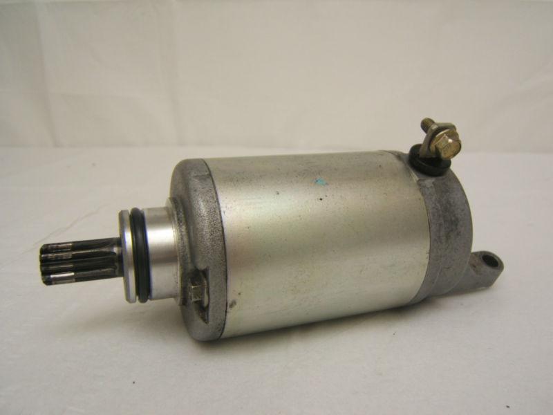 Triumph 2007 07 daytona 675 electrical starter starting motor assy.