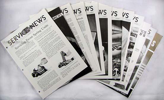 1934 chevrolet service news set chevy shop manual revisions car and truck 