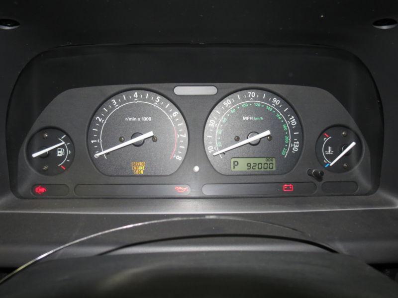 2002 land rover freelander 92000 miles speedometer instrument cluster gauges