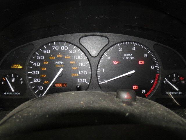 2002 saturn s series sedan speedometer instrument cluster gauges 2397951