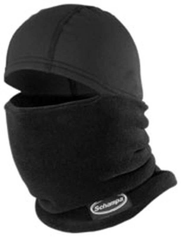 New schampa warmskin skullgaiter adult balaclava, black, osfm