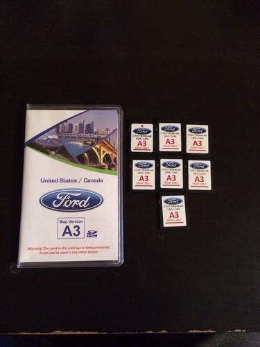 Ford update a3 myford navigation sd card map version a3