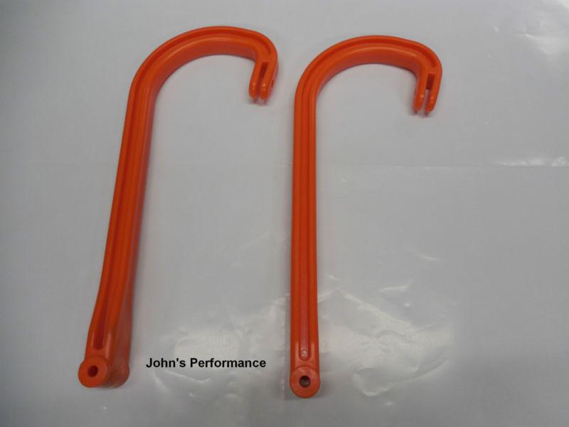 Orange arctic cat ski handles ski loops set z zr zrt firecat sabercat 3639-865