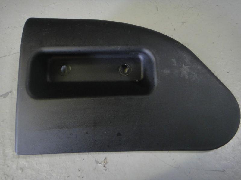 2002-2007 jaguar x-type interior rear trunk lid plastic cover trim pull handle 