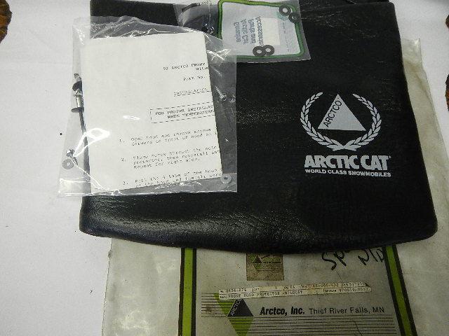 Arctic cat wildcat 92 front hood protector  nos 0636-874