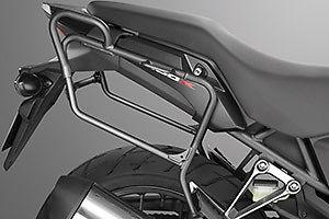 13 honda cb500x cb 500x abs black saddlebags side bags supports mounts stays