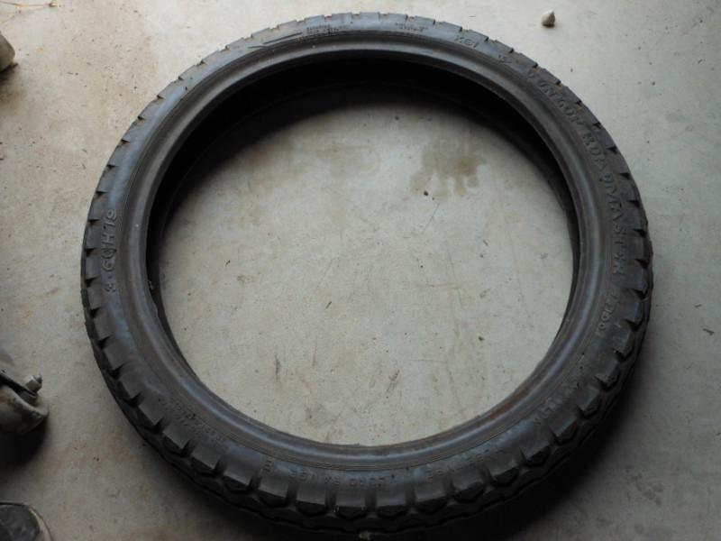 Motorcycle tire 3.60h19 3.60 x 19 dunlop roadmaster tt100 k81