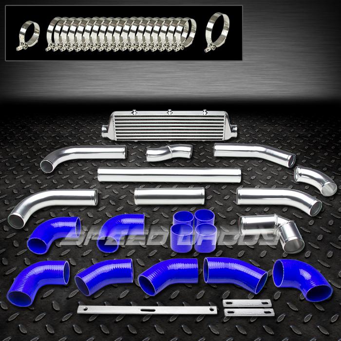 Bolt-on turbo 27x6x2.5" front mount intercooler+piping 02-05 honda civic si ep3