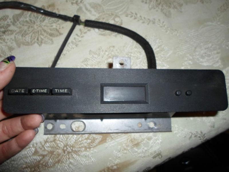  1980-1986 ford truck or bronco digital clock with wiring harness