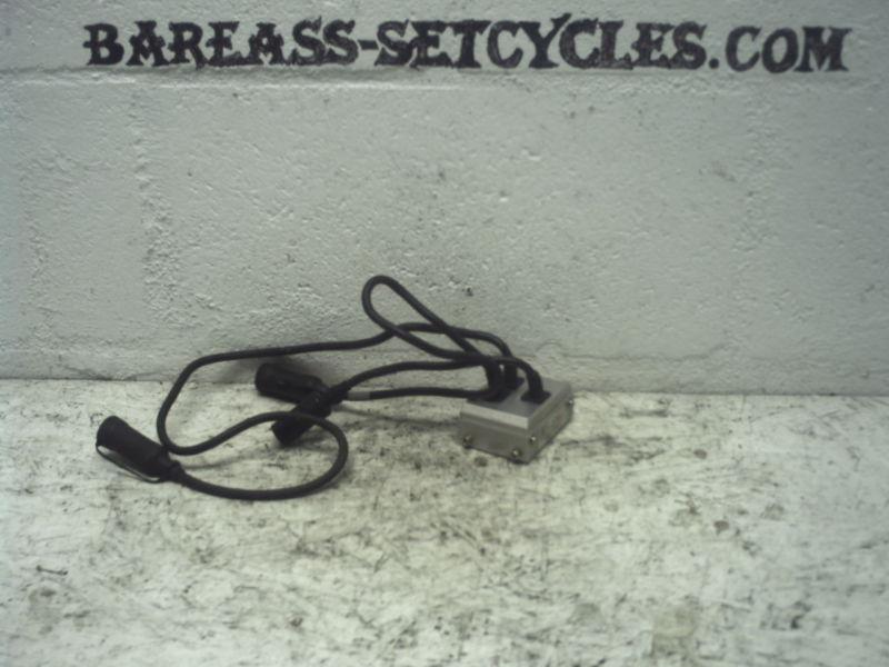 Honda goldwing gl1200 oem panasonic rd-1105 junction box headset/radio 84-87