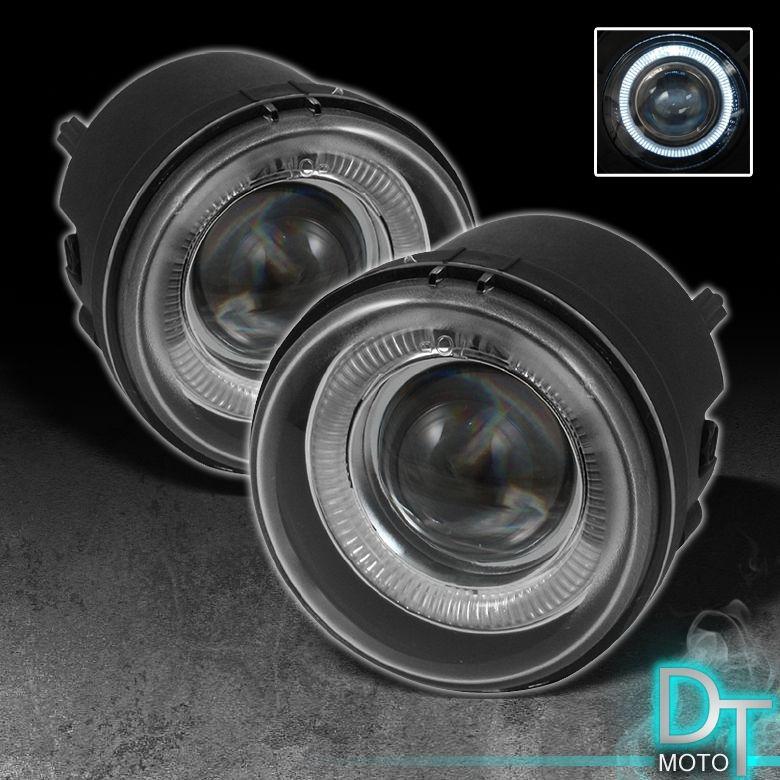 05-09 charger caravan caliber nitro pacifica halo projector fog lights lamps