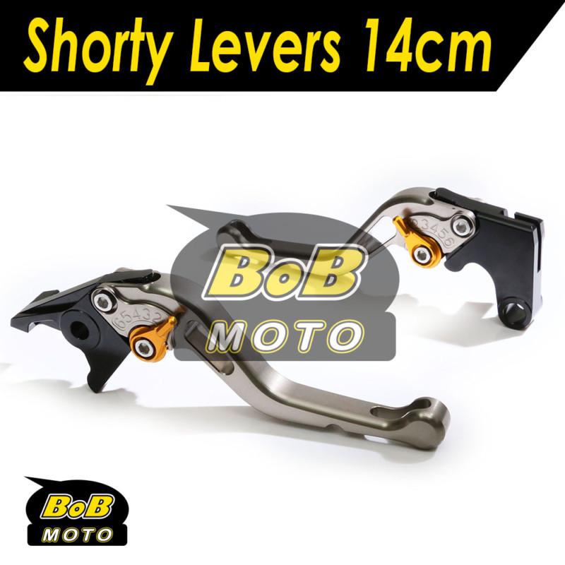 Honda cbr600f 11 12 13 titanium short clutch brake levers set tisgd