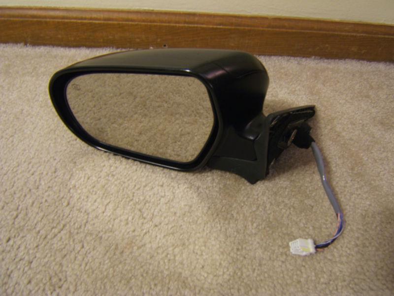 Subaru outback left driver side mirror pwr heated oem nice lqqk 05 06 07 08 09