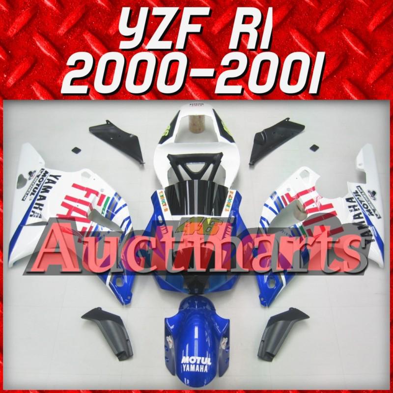 Fit yamaha yzf r1 00 01 yzfr1 2000 2001 1000 fairing kit bodywork c10 c17