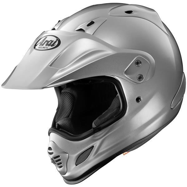 2012 arai xd4 xd 4 silver aluminum helmet xxl 2xl dualsport crossover design new