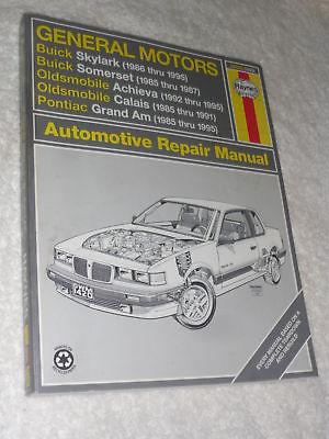 Haynes gm buick oldsmobile pontiac models 1985 thru 1995 repair manual