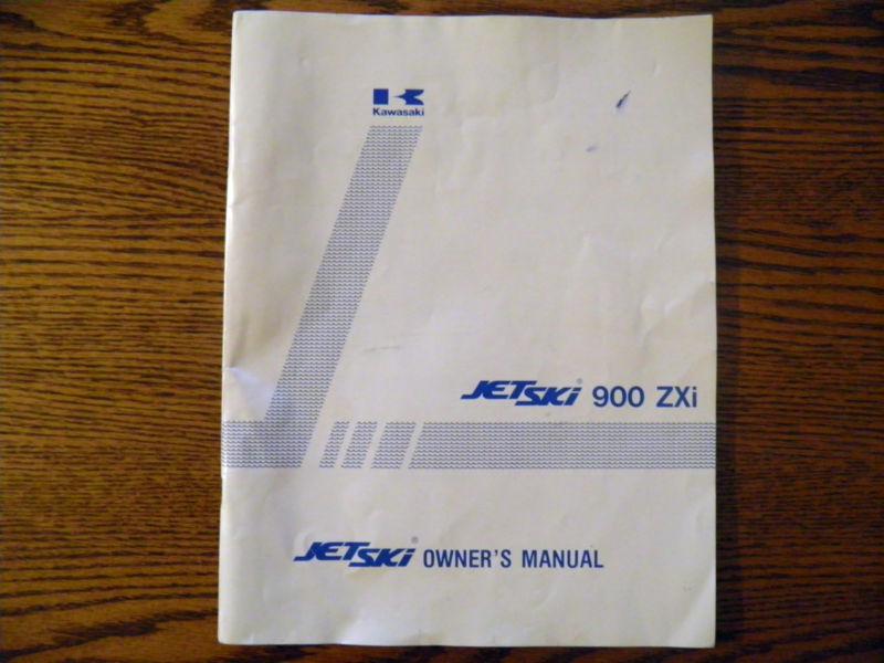 Kawasaki jet ski 900 zxi owners manual