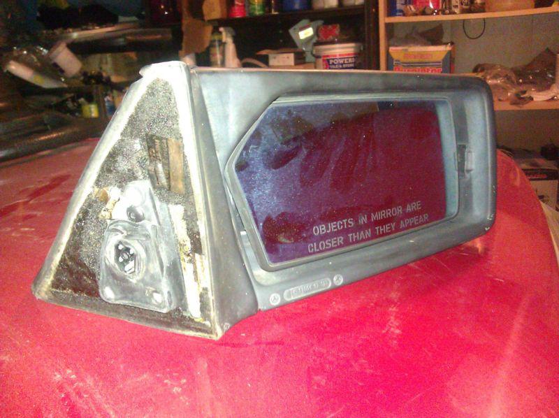 Mercedes benz w126 coupe (c126) passenger side electric mirror 560sec 500sec