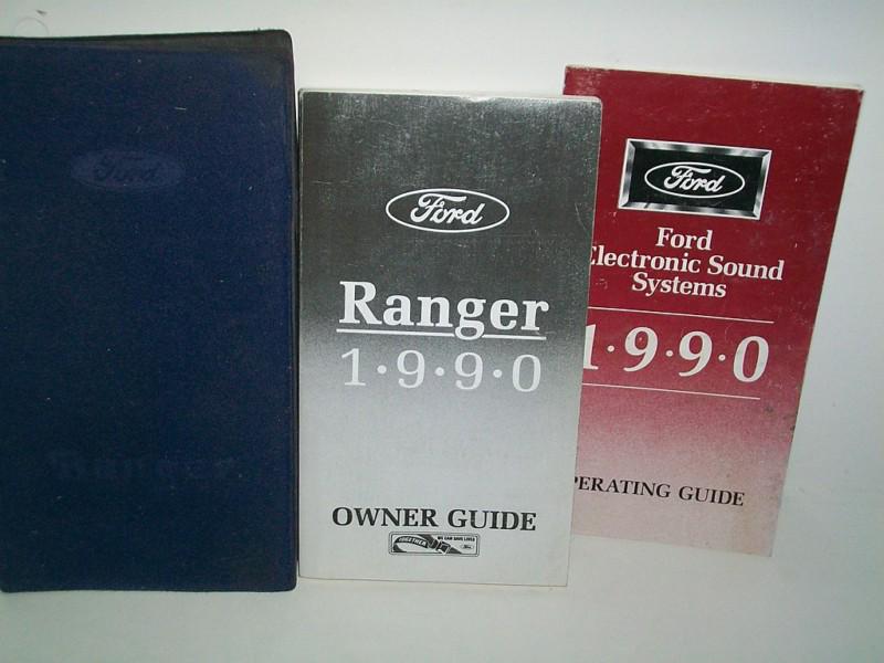 1990 ford ranger owners manual