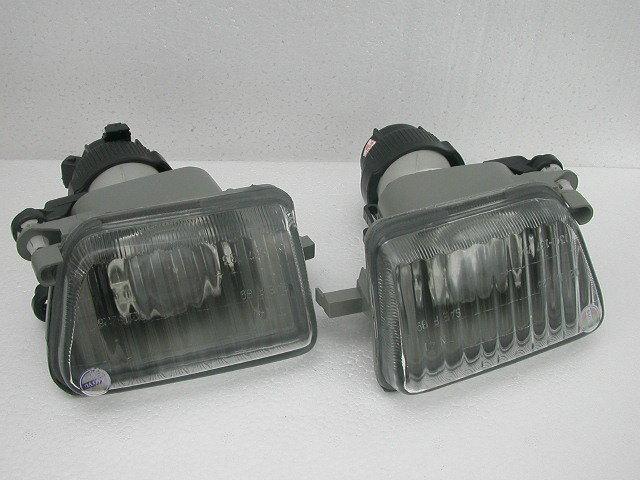 Vw 1985-1992 golf ii / jetta mk2 projector white fog light new pair left&right