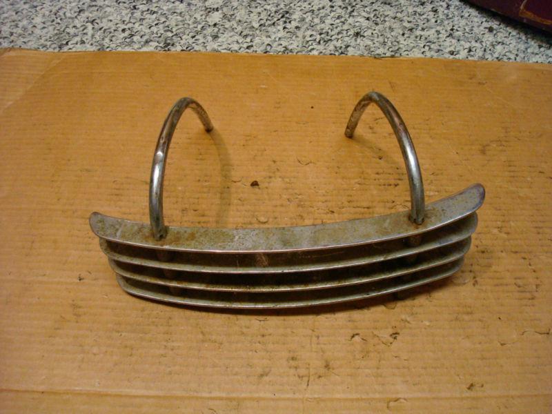 Harley knucklehead panhead flathead early fender  bumper indian cheese grader  