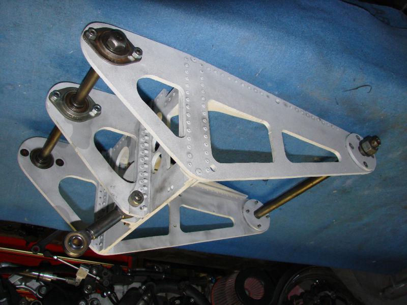 1973 kawasaki h2 750 custom swingarm. dragbike.