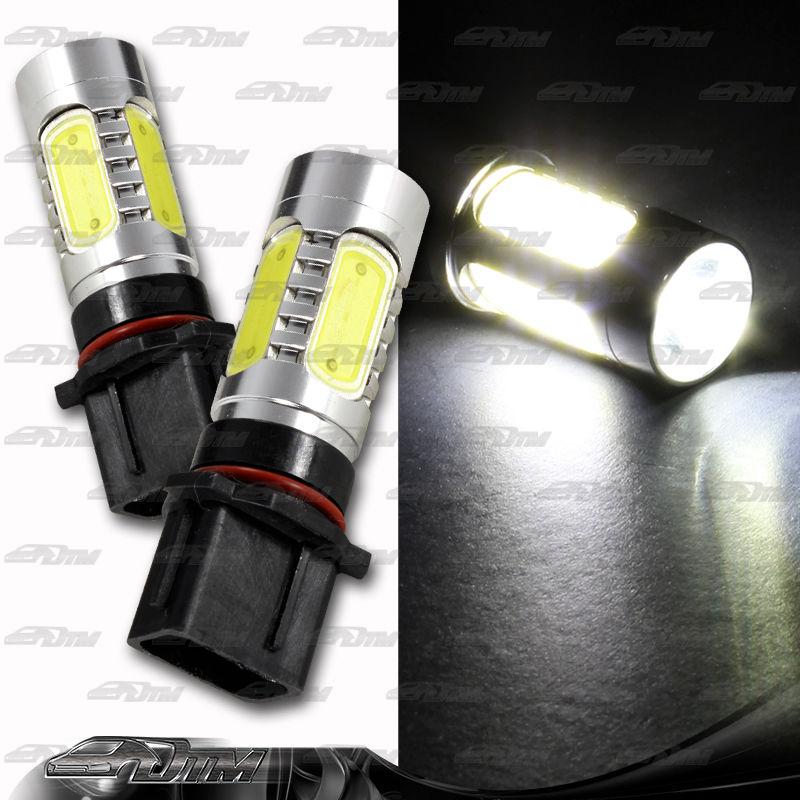 1x pair p13w 16 watt 9 led white projector fog light drl replacement light bulbs