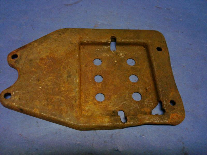 Harley knucklehead panhead flathead original battery tray vintage oem 