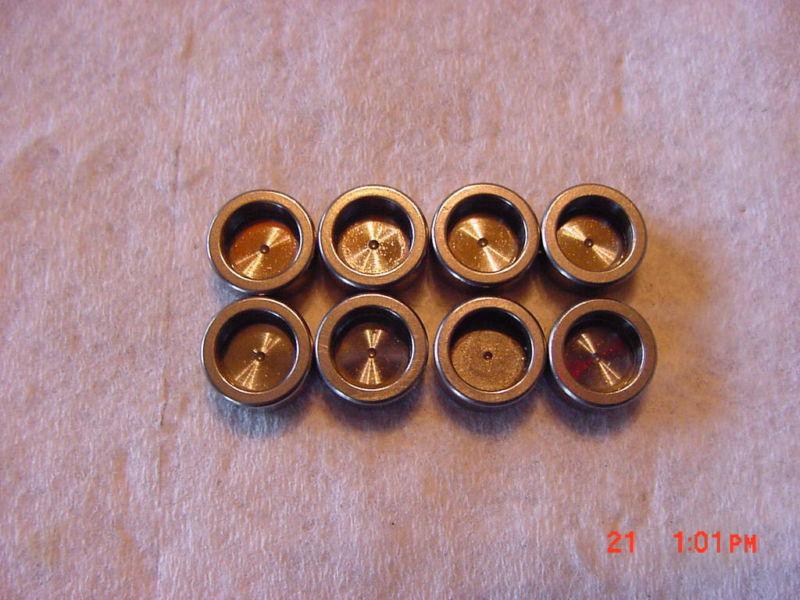 Set of 8 (7 mm)  del west lash caps  ralley car nascar nhra aussie supercar arca