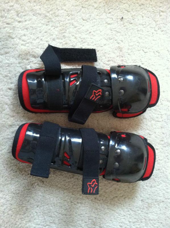 Fox youth knee, shin guards