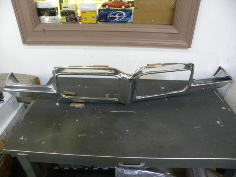 1971 pontiac lemans sport front bumper nos