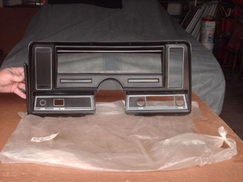 1969-71 chevy ii nova dash bezel without air