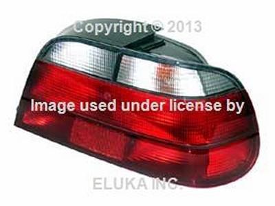 Bmw oem taillight with white turn signal right hand passenger rear brake e38