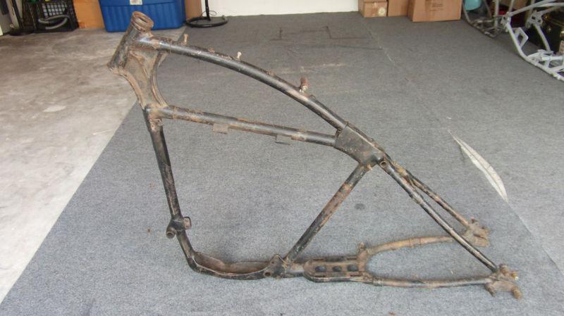 Harley j jd  1925 frame   vl panhead knucklehead ul