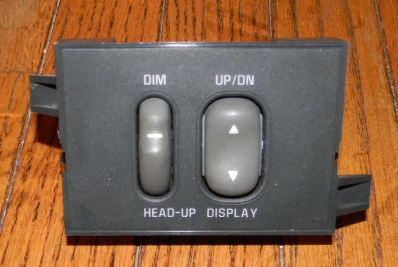 Pontiac grand prix heads up display switch 97 -03