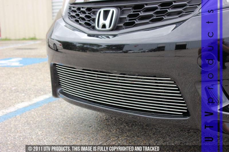 2012 - 2013 honda fit sport 1pc chrome bumper billet grille kit custom 12 13