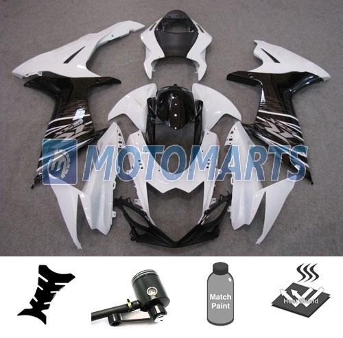 Bundle inj fairing kit w/ brake fluid pot for suzuki gsx-r 600/ 750 2011 2012 aa