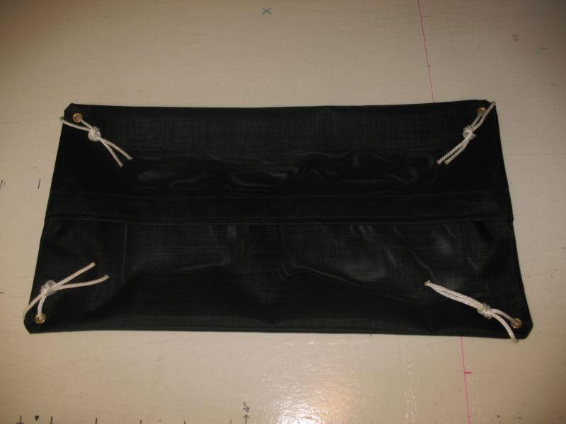 18" x 30" large black mesh gear / accessory bag for catamaran tramp