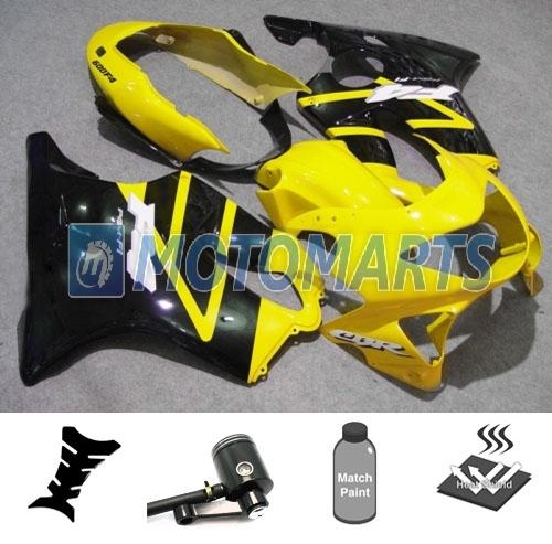 Bundle fairing kit w/ brake fluid reservoir oil pot for honda cbr600 f4 99 00 am