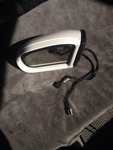 Mercedes benz c class left side mirror white oem