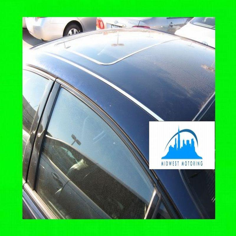 1997-2003 pontiac grand prix chrome roof trim moldings 2pc w/5yr warranty 