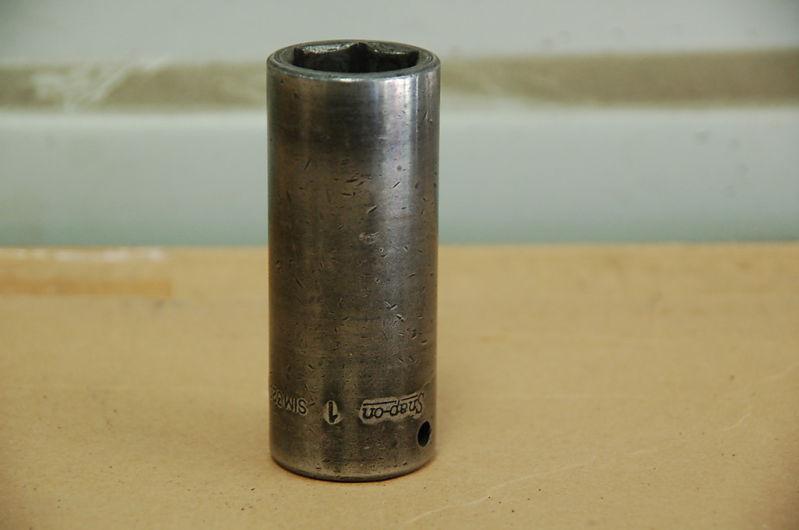 Snap on 1" sim320 6 point 1/2" drive deep impact socket