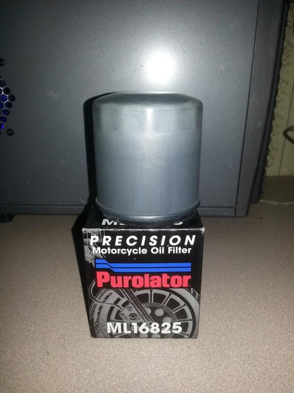 Purolator motorcycle oil filter ml16825 bmw #11 42 1 460 845