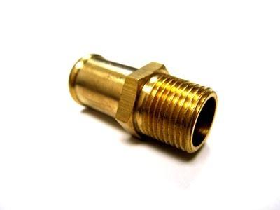 Obx brass oil coolant fluid hose fitting 3/8" .375" npt to .625