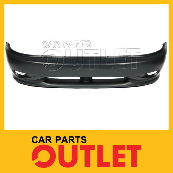 Front bumper cover primered black plastic 4dr sedan cinco rx-v for 01 02 kia rio