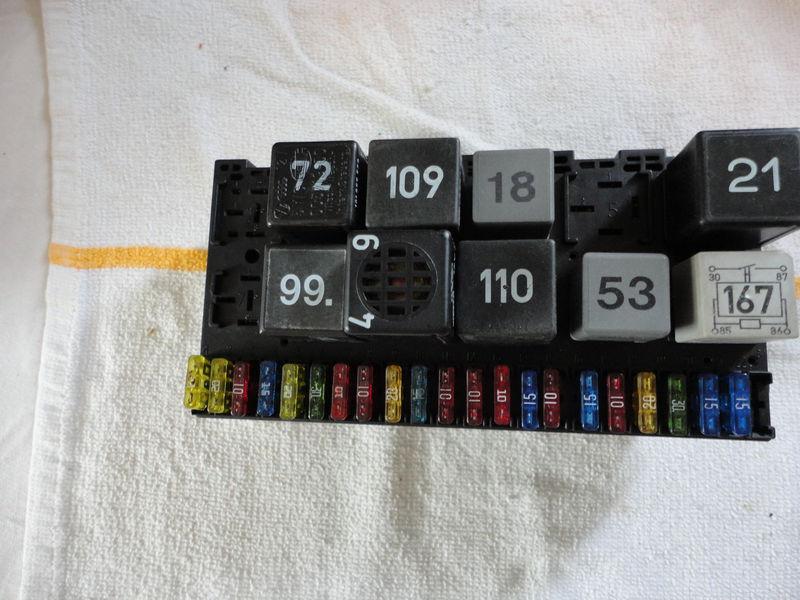 Vw b4 vr6 passat fuse box relay box obd2 