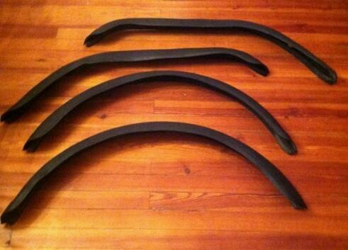 1955-1986 jeep cj fender flares- factory style