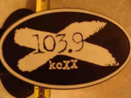 Station promo103.9kcxx-hitch cover oval plug suv car truck fm1radio-ca.ie.sb.new